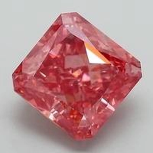 5.17 Ct. Fancy Vivid Pink Radiant