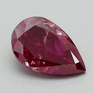 1.01 Ct. Fancy Purplish Red Pear
