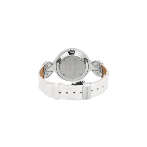 Watch Helena / Alligator watch strap - white