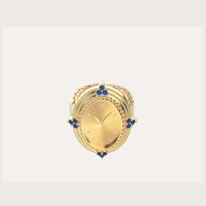 Victorian Revival Watch Ring