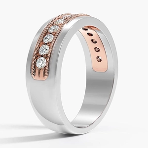 Noah 6.5mm Diamond Wedding Ring