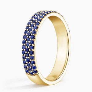 Ballad Multi Row Sapphire Ring