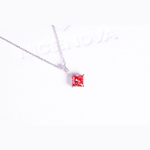 Red Princess Diamond Necklace