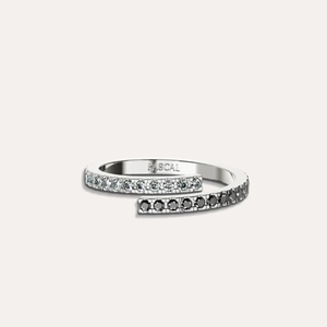 Entwine Diamond Open Ring