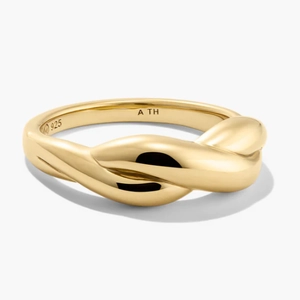 Brioche Ring 18k Gold Vermeil
