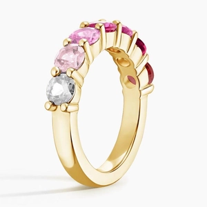 Luxe Burgundy Ombre Ring