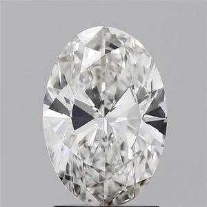 2.01 Carat Oval Super Ideal Cut • H Color • VS1 Clarity