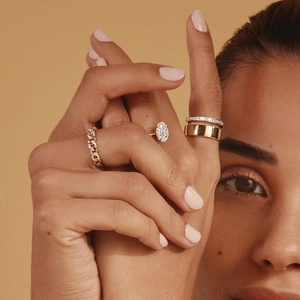 Abierta Diamond Ring