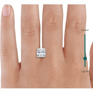 3.06 Carat Cushion Lab Grown Diamond Super Ideal Cut • E Color • IF Clarity • IGI