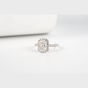 Radiant Diamond Ring