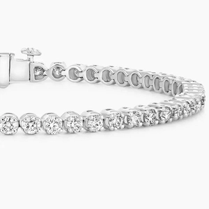 18K White Gold7.5 in. Diamond Tennis Bracelet (3 ct. tw.)
