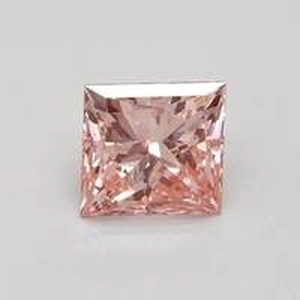 1.09 Ct. Fancy Intense Pink Princess Lab Created Diamond