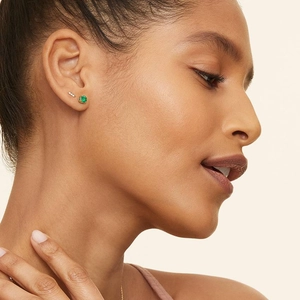 Pavé Bar Diamond Earrings