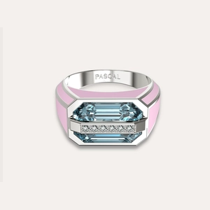 Prism Chroma Artdeco Signet Ring