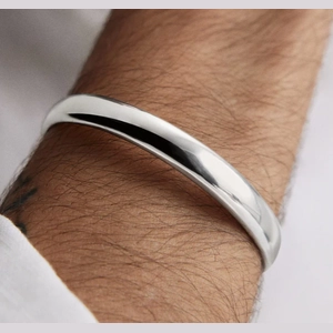 Bold Cuff Sterling Silver