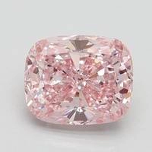New 2.0 Ct. Fancy Intense Pink Cushion Lab Created Diamond