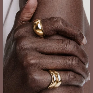 Dôme Ring 18k Gold Vermeil