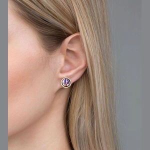 Earrings Cabochon