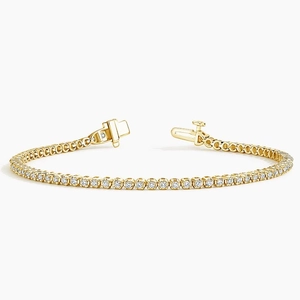 18K Yellow GoldThe Maximalist Diamond Bracelet Set