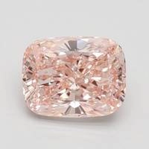 1.64 Ct. Fancy Intense Pink Cushion Lab Created Diamond
