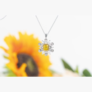 Yellow Radiant Diamond Ring