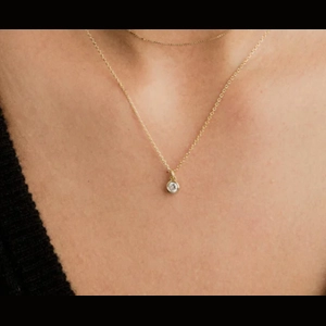 Sia Birthstone Pendant Necklace18k Gold Vermeil