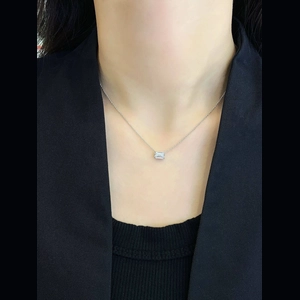 Emerald Diamond Necklace