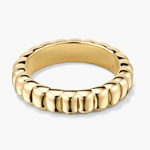 Charlotte Slim Ring 18k Gold Vermeil