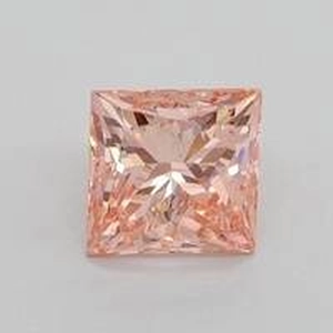 1.02 Ct. Fancy Intense Pink Princess Lab Created Diamond