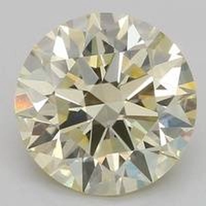 1.52 Ct. Fancy Yellow Round Lab Created Diamond