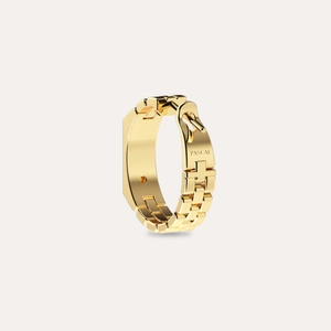 Everyday Diamond Chain Hoop Earrings