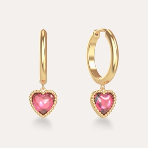Cutie-pie Gemstone Earrings