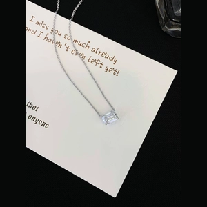 Emerald Diamond Necklace