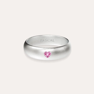 Sparkle Heart Promise Ring