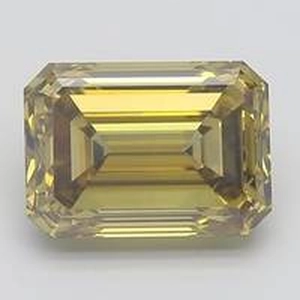 3.00 Ct. Fancy Intense Brownish Yellow Emerald