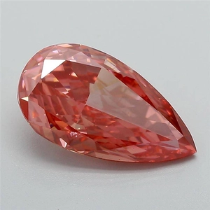 2.40 Ct. Fancy Red Pear Lab Grown Diamond