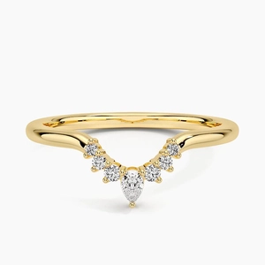 Lunette Lab Diamond Ring