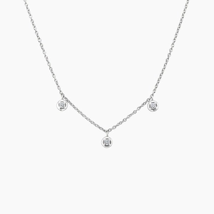 SilverOrianthe Diamond Necklace (1/6 ct. tw.)