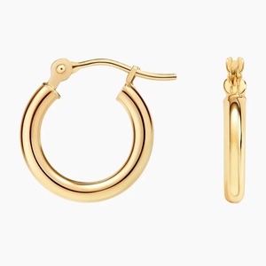 2mm Huggie Perfect Hoop Earrings