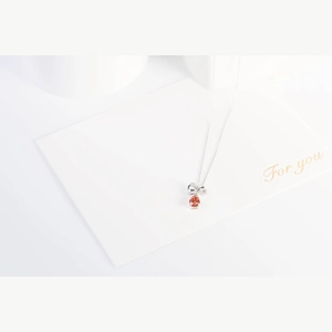 Red Pear Diamond Ring