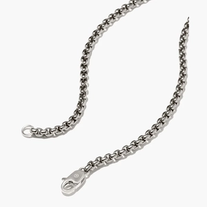 Round Box Chain Necklace