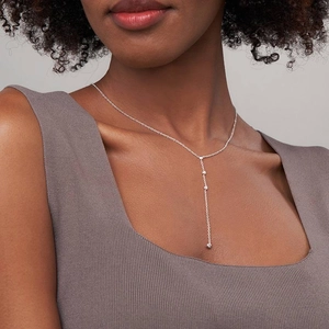 SilverRiata Diamond Pendant (1/10 ct. tw.)
