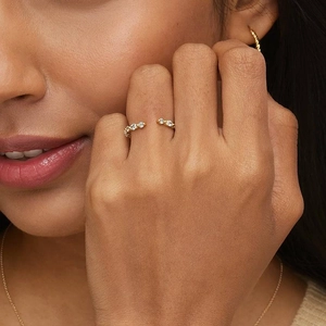 Luxe Versailles Lab Diamond Open Ring (1/2 ct. tw.)