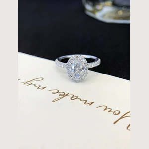 Classic Oval Diamond Ring