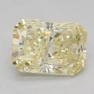 2.04 Ct. Fancy Yellow Radiant Lab Created Diamond